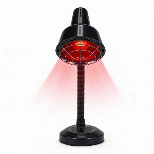 Luxyor Redlight 120 Infraroodlamp 275W Zwart - Warmtelamp voor Spierpijn & Gewrichten - Infraroodtherapie