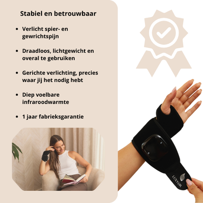 Luxyor Pulsebrace 110 - Infrarot-Therapie-Bandage