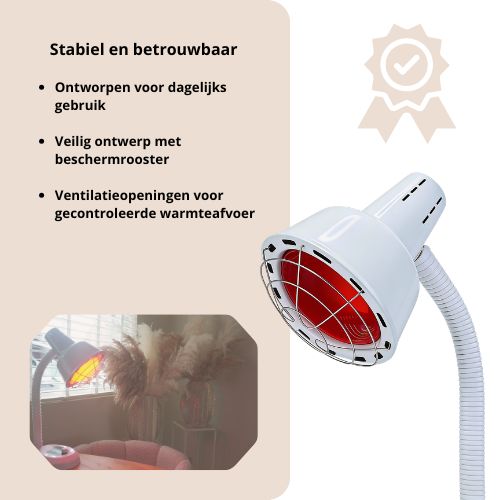 Luxyor - Redlight 120 - Infrarotlampe 275W - Infrarottherapie