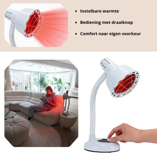 Luxyor - Redlight 120 - Infrarotlampe 275W - Infrarottherapie