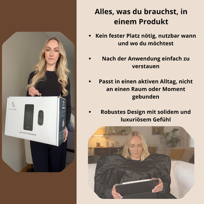 Luxyor Comfort 150 Saunadecke: alles, was du brauchst, in einem Produkt